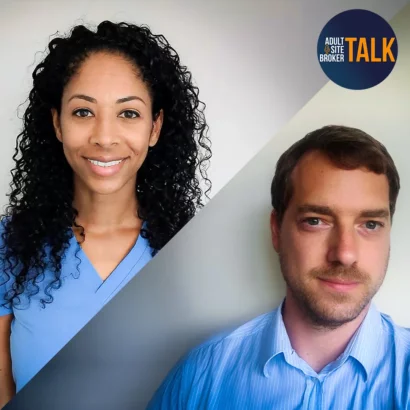 Adult Site Broker Talk Episode 290 with Stacy Feemster and Andras Vegh of Talent Testing Service
