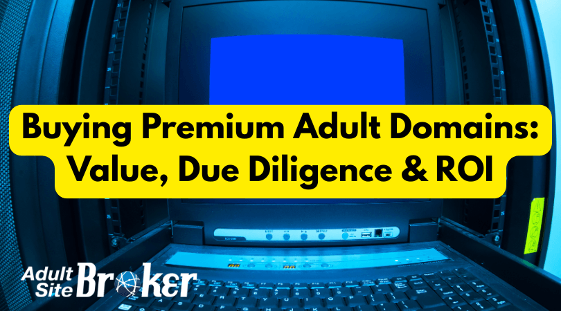 Buying Premium Adult Domains: Value, Due Diligence & ROI